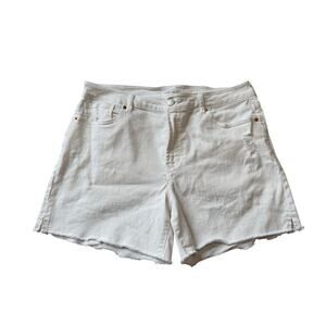 Dear John white denim Jean shorts, Size 31